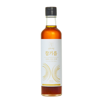 국산 저온압착 참기름 300ml